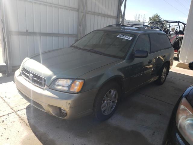 4S3BH675747616152 - 2004 SUBARU LEGACY OUTBACK AWP GREEN photo 1