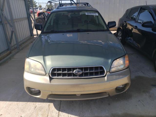 4S3BH675747616152 - 2004 SUBARU LEGACY OUTBACK AWP 绿色 照片 5