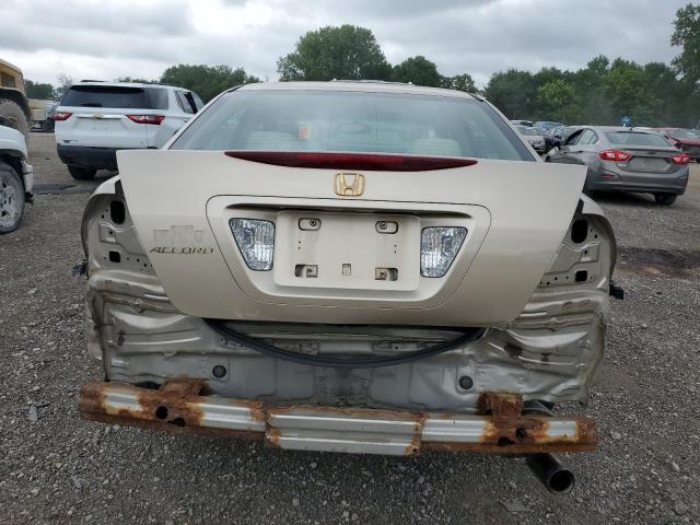 1HGCM56477A161136 - 2007 HONDA ACCORD LX TAN photo 6