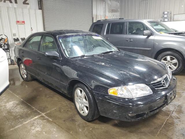 1YVGF22F625283479 - 2002 MAZDA 626 ES BLACK photo 1