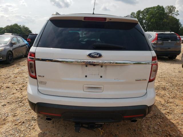 1FM5K7D81DGB99304 - 2013 FORD EXPLORER XLT WHITE photo 6