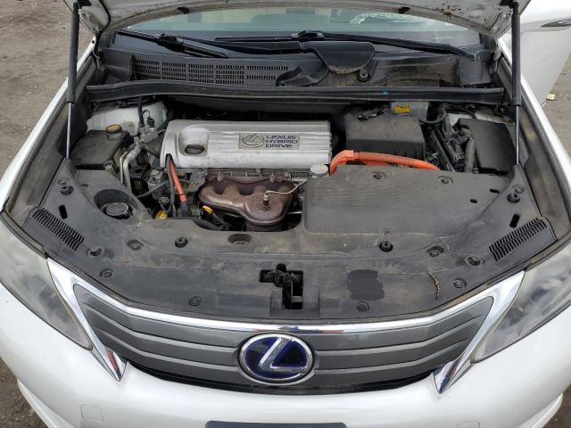 JTHBB1BA4C2051295 - 2012 LEXUS HS 250H WHITE photo 11