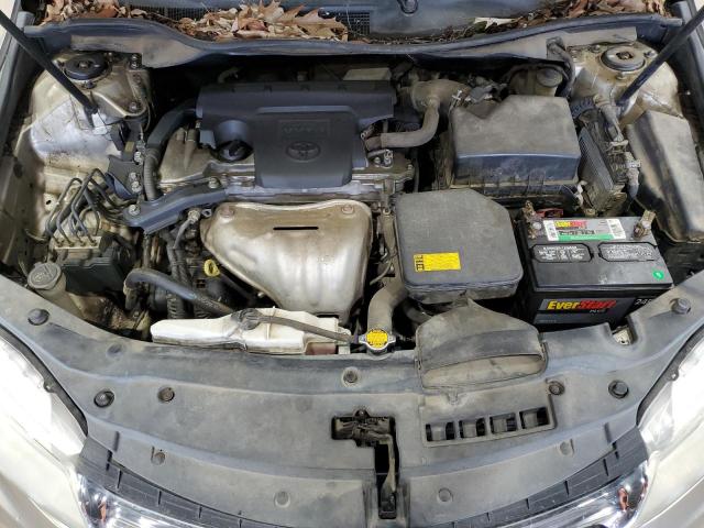4T4BF1FK1FR477979 - 2015 TOYOTA CAMRY LE GOLD photo 11