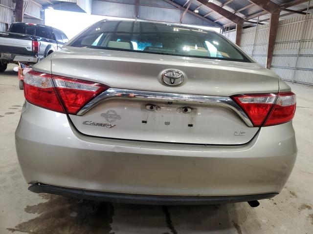 4T4BF1FK1FR477979 - 2015 TOYOTA CAMRY LE GOLD photo 6