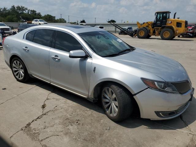 1LNHL9DK5DG601472 - 2013 LINCOLN MKS SILVER photo 4