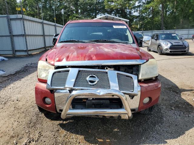 1N6BA07B16N529169 - 2006 NISSAN TITAN XE RED photo 5