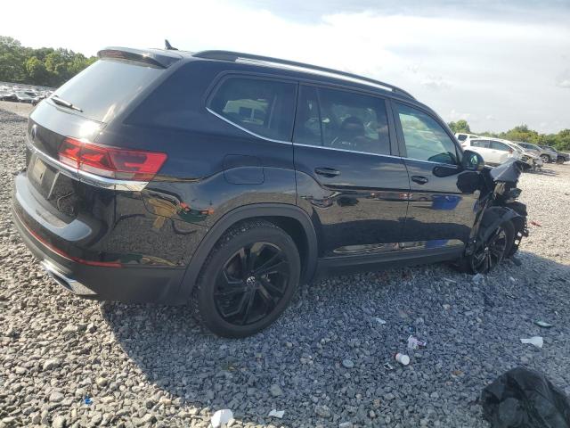 1V2JR2CA8MC605882 - 2021 VOLKSWAGEN ATLAS SE Czarny zdjęcie 3