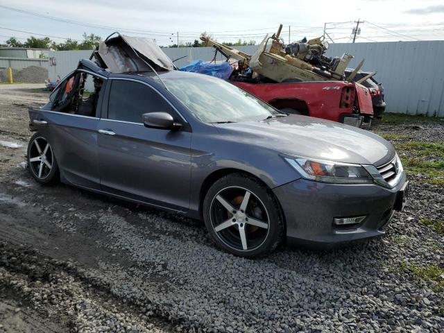 1HGCR2E59EA280037 - 2014 HONDA ACCORD SPORT GRAY photo 4