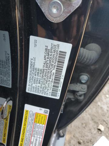 1HGCV1F38NA117544 - 2022 HONDA ACCORD SPORT BLACK photo 13