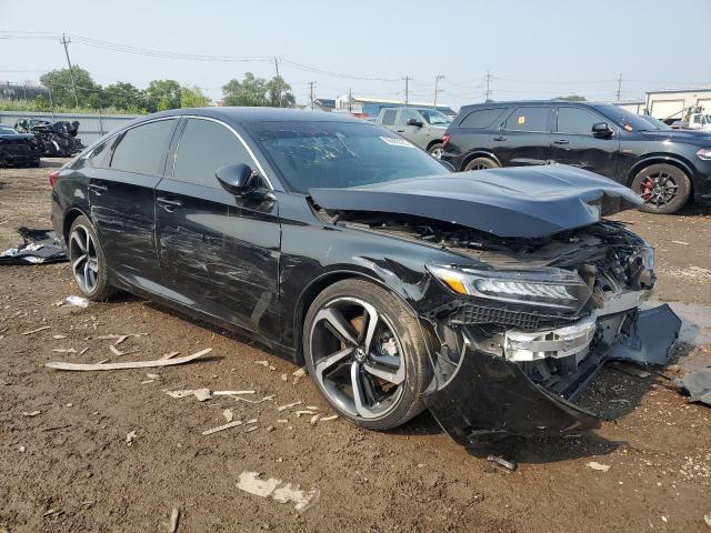 1HGCV1F38NA117544 - 2022 HONDA ACCORD SPORT BLACK photo 4