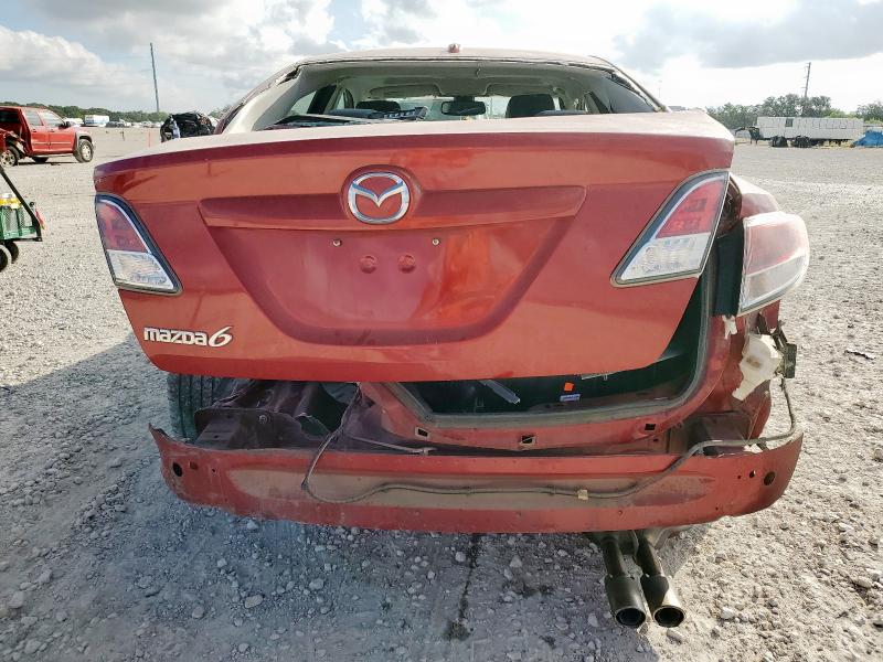 1YVHP82A895M05925 - 2009 MAZDA 6 I RED photo 6