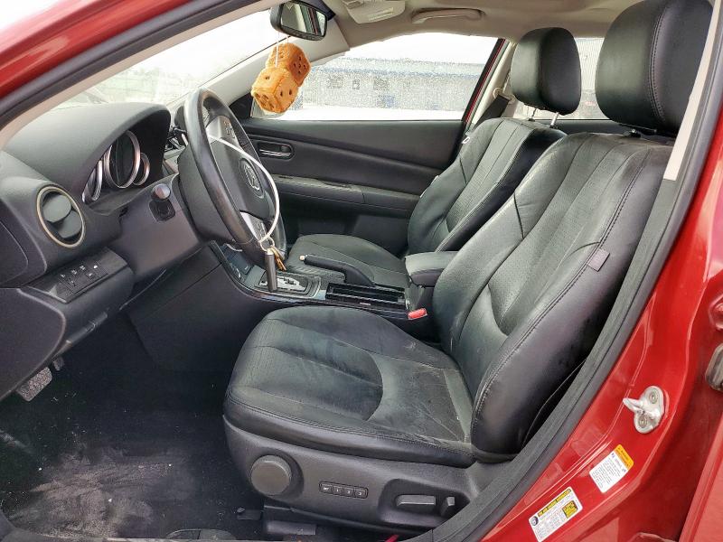 1YVHP82A895M05925 - 2009 MAZDA 6 I RED photo 7