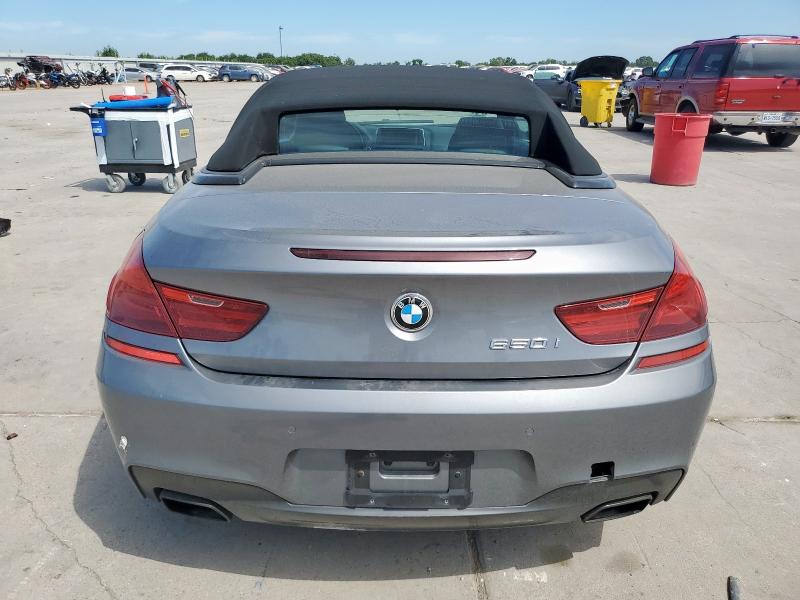 WBAYP9C50FD169623 - 2015 BMW 650 I GRAY photo 6