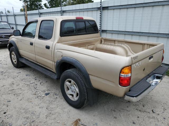 5TEGM92N41Z804917 - 2001 TOYOTA TACOMA DOUBLE CAB PRERUNNER TAN photo 2