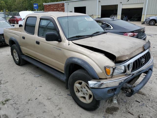5TEGM92N41Z804917 - 2001 TOYOTA TACOMA DOUBLE CAB PRERUNNER TAN photo 4