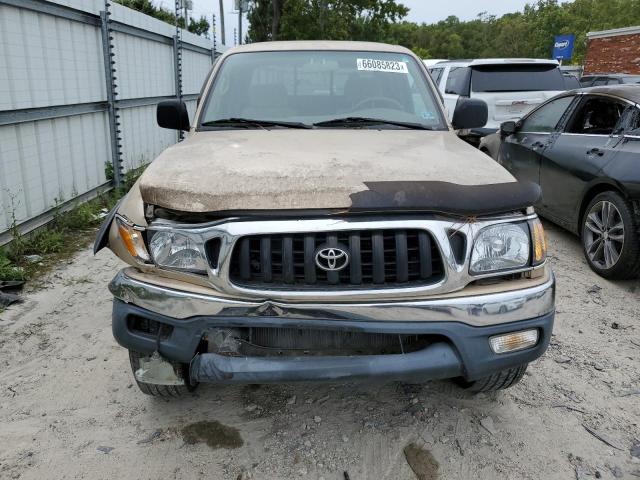 5TEGM92N41Z804917 - 2001 TOYOTA TACOMA DOUBLE CAB PRERUNNER TAN photo 5
