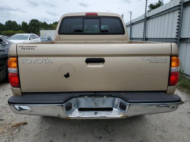 5TEGM92N41Z804917 - 2001 TOYOTA TACOMA DOUBLE CAB PRERUNNER TAN photo 6