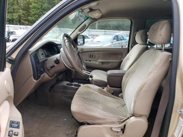 5TEGM92N41Z804917 - 2001 TOYOTA TACOMA DOUBLE CAB PRERUNNER TAN photo 7