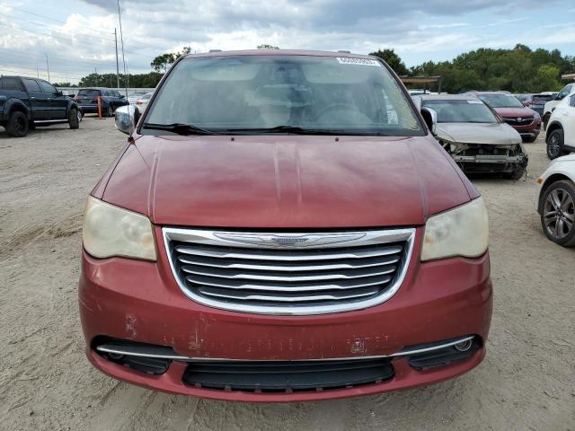 2A4RR8DG4BR713201 - 2011 CHRYSLER TOWN & COU TOURING L RED photo 5