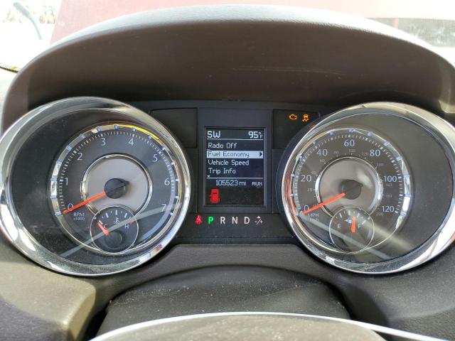 2A4RR8DG4BR713201 - 2011 CHRYSLER TOWN & COU TOURING L RED photo 9