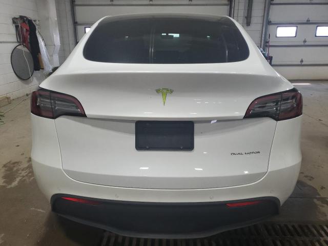 5YJYGDEE3MF144451 - 2021 TESLA MODEL Y WHITE photo 6