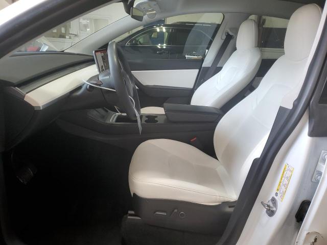 5YJYGDEE3MF144451 - 2021 TESLA MODEL Y WHITE photo 7