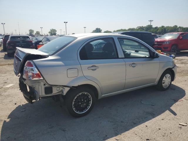 KL1TD5DE7AB078888 - 2010 CHEVROLET AVEO LS SILVER photo 3
