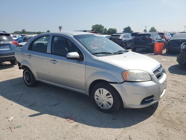 KL1TD5DE7AB078888 - 2010 CHEVROLET AVEO LS SILVER photo 4