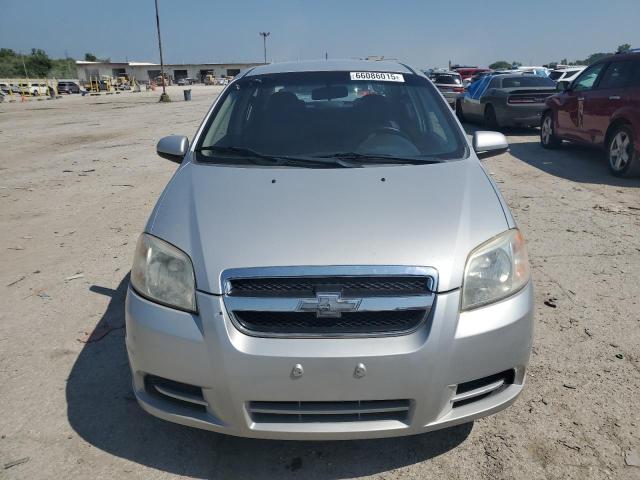 KL1TD5DE7AB078888 - 2010 CHEVROLET AVEO LS SILVER photo 5