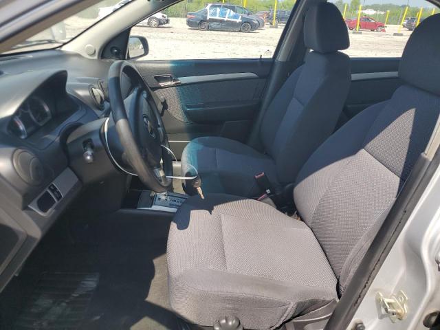 KL1TD5DE7AB078888 - 2010 CHEVROLET AVEO LS SILVER photo 7