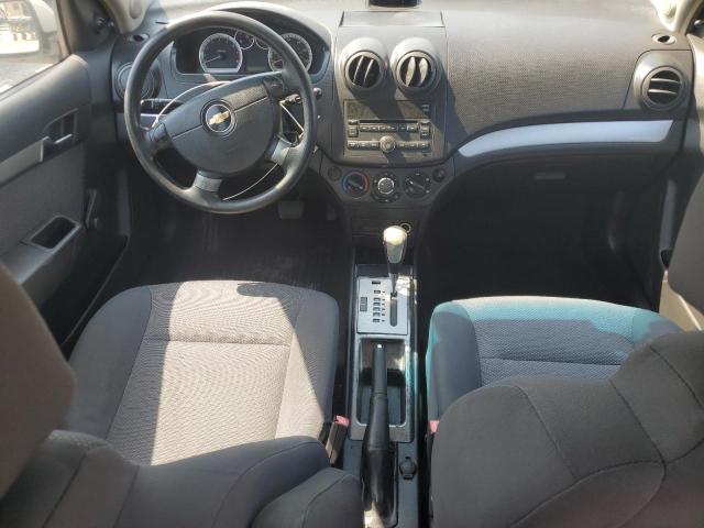 KL1TD5DE7AB078888 - 2010 CHEVROLET AVEO LS SILVER photo 8