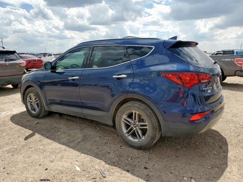 5XYZU3LB3HG491535 - 2017 HYUNDAI SANTA FE S BLUE photo 2