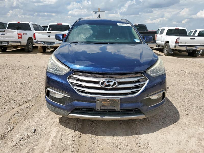 5XYZU3LB3HG491535 - 2017 HYUNDAI SANTA FE S BLUE photo 5