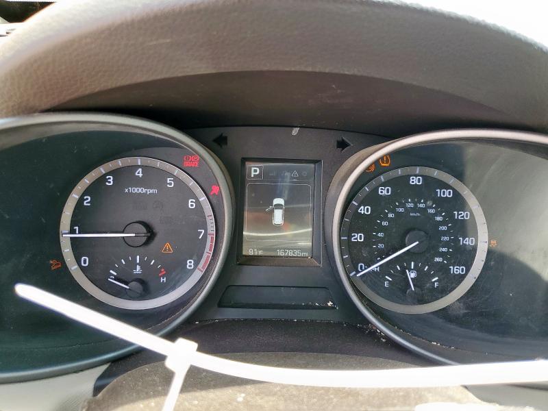 5XYZU3LB3HG491535 - 2017 HYUNDAI SANTA FE S BLUE photo 9