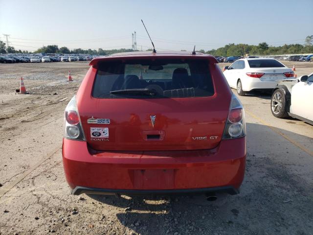 5Y2SN67079Z401878 - 2009 PONTIAC VIBE GT RED photo 6