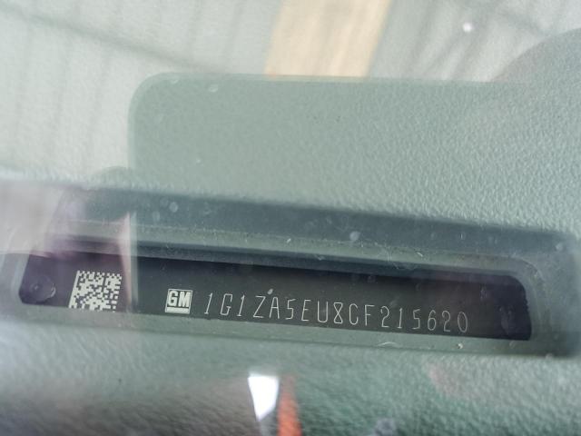 1G1ZA5EU8CF215620 - 2012 CHEVROLET MALIBU LS SILVER photo 12