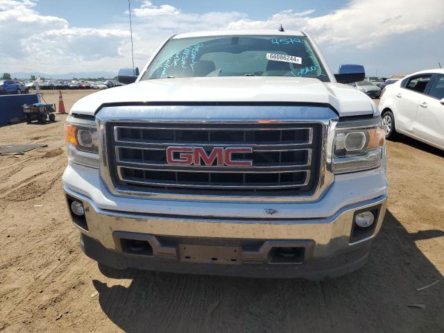 3GTU2VEC8EG449411 - 2014 GMC SIERRA K1500 SLT WHITE photo 5