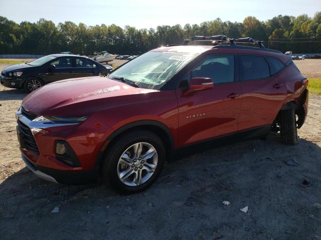 3GNKBGRSXKS606019 - 2019 CHEVROLET BLAZER 2LT RED photo 1