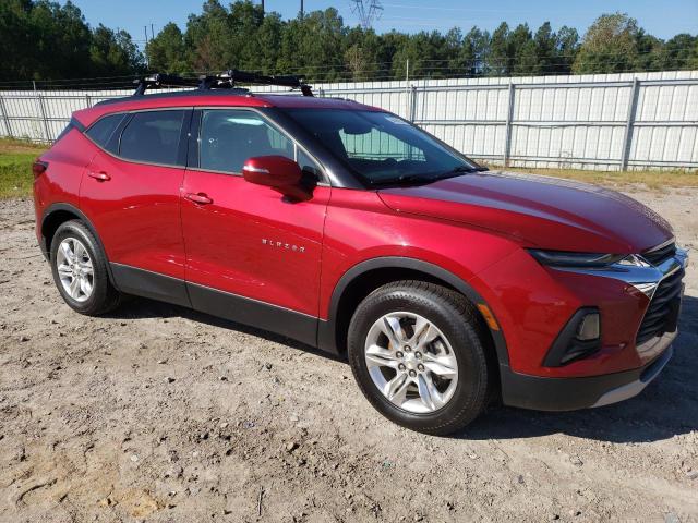 3GNKBGRSXKS606019 - 2019 CHEVROLET BLAZER 2LT RED photo 4