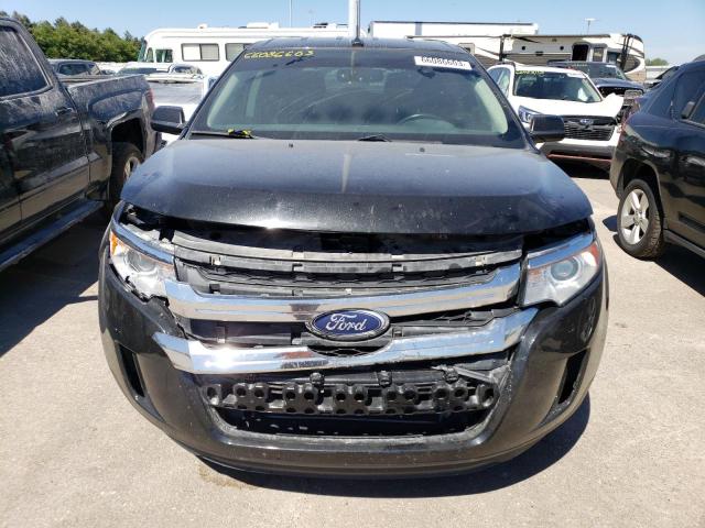 2FMDK3JC9EBB86113 - 2014 FORD EDGE SEL BLACK photo 5