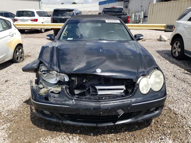 WDBTK56F78T091826 - 2008 MERCEDES-BENZ CLK 350 BLACK photo 5