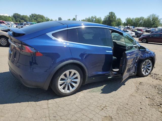 5YJXCBE29HF037184 - 2017 TESLA MODEL X BLUE photo 3