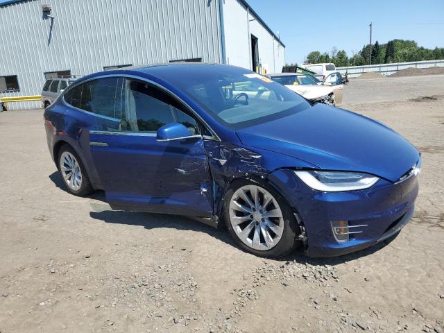 5YJXCBE29HF037184 - 2017 TESLA MODEL X BLUE photo 4