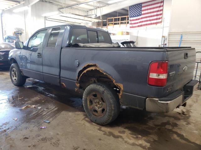 1FTPX14595NB99050 - 2005 FORD F150 BLUE photo 2