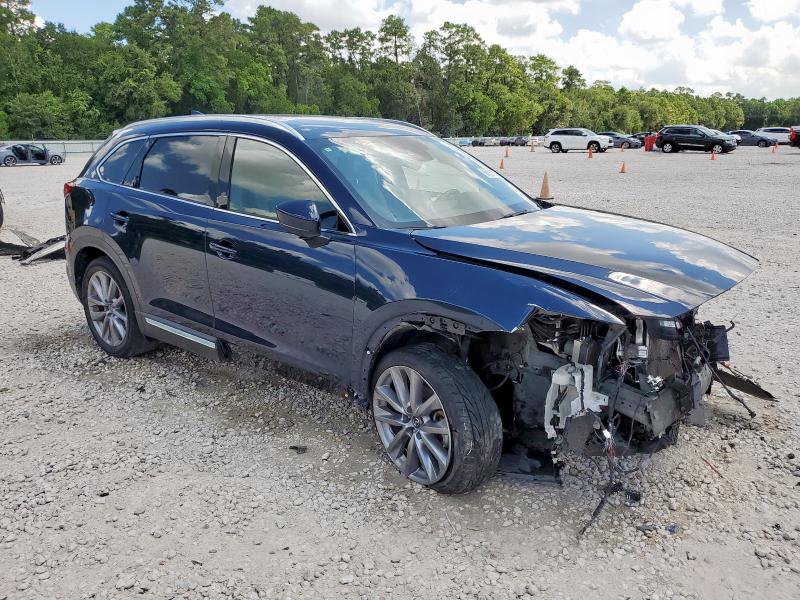 JM3TCBDY9P0630276 - 2023 MAZDA CX-9 GRAND TOURING BLUE photo 4