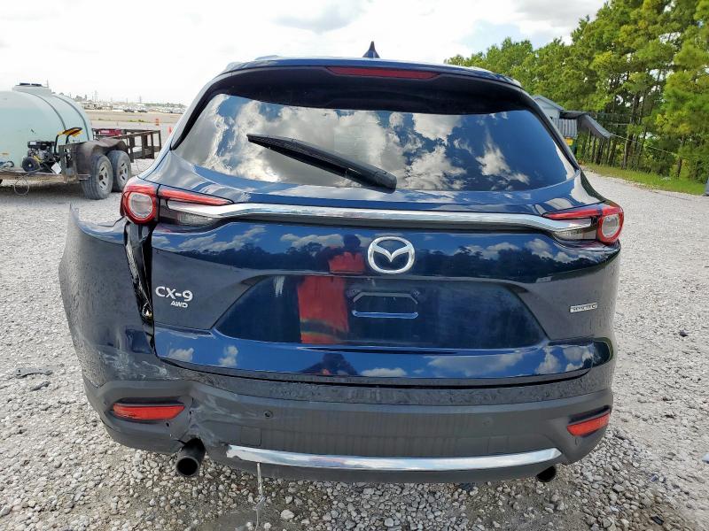 JM3TCBDY9P0630276 - 2023 MAZDA CX-9 GRAND TOURING BLUE photo 6