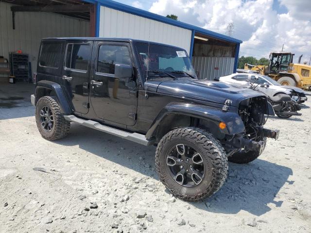 1C4BJWEGXJL840382 - 2018 JEEP WRANGLER U SAHARA შავი ფოტო 4