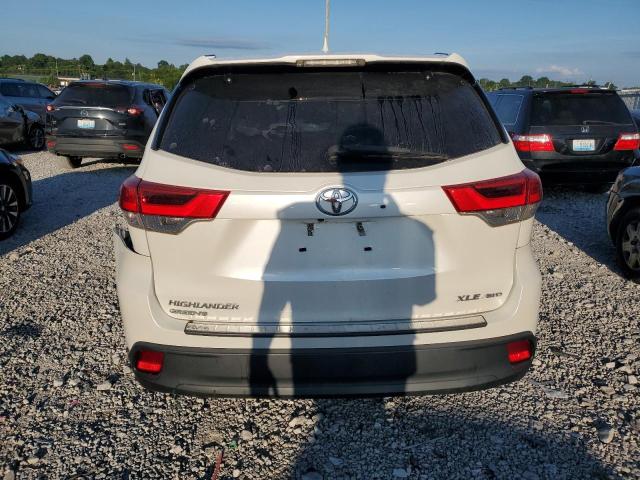 5TDJZRFH4KS735222 - 2019 TOYOTA HIGHLANDER SE Белый фото 6