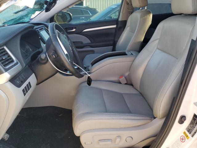 5TDJZRFH4KS735222 - 2019 TOYOTA HIGHLANDER SE Белый фото 7