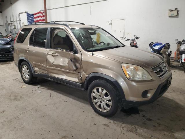 JHLRD78966C025454 - 2006 HONDA CR-V SE BEIGE photo 4